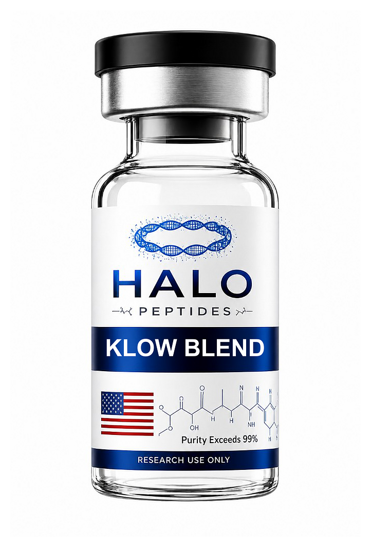 KLOW Blend research peptide vial